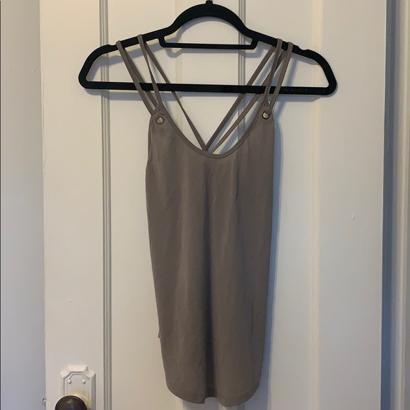 2/$30 TANK TOPS Criss-cross tank top - Picture 1 of 2